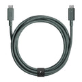 สายชาร์จ Nativeunion Belt Pro USB-C to USB-C ความยาว 2.4 เมตร สี Slate Green