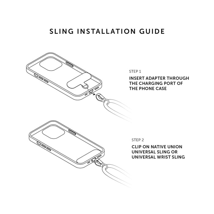 สายคล้องโทรศัพท์มือถือ Nativeunion Universal Sling สี Sage