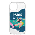 เคสแฟชั่น Native Union Clear Case ออกแบบโดย Emilie Sarnel สำหรับ iPhone 15 สไตล์ Running