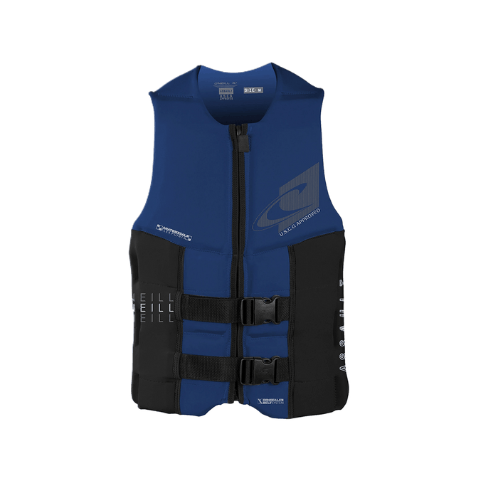 O'Neill Assault FZ USCG Vest PAC/BLK 2020 (BLUE) - BoardCo