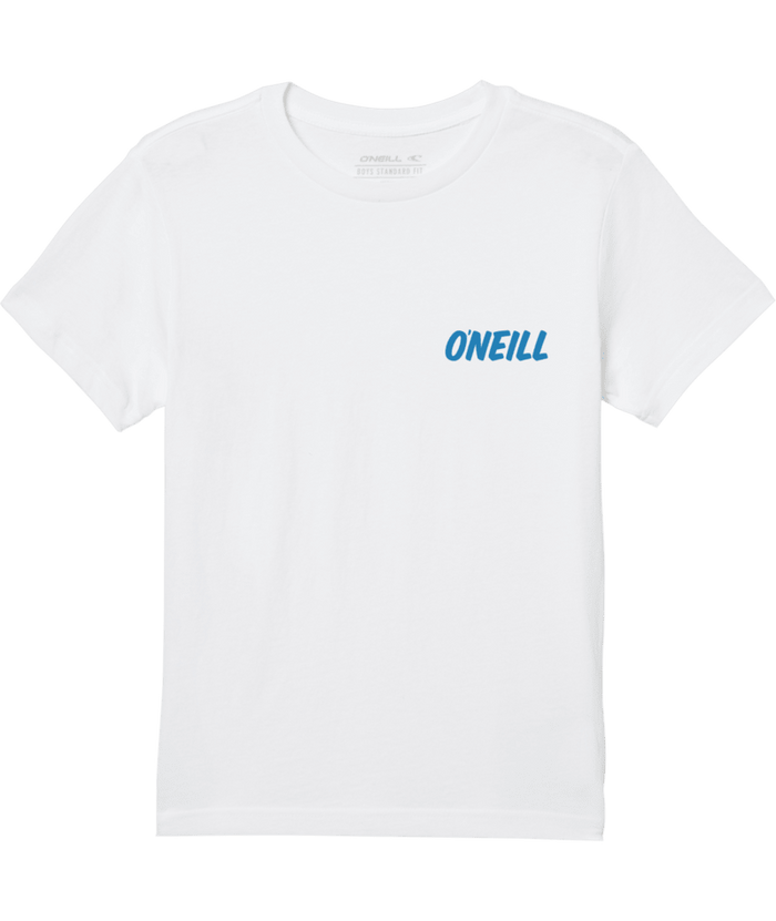 O'Neill Boys Low-Key Tee in White - BoardCo
