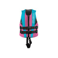 O'Neill Child Reactor FZ USCG Life Jacket in Petal/Turquoise/Black - BoardCo