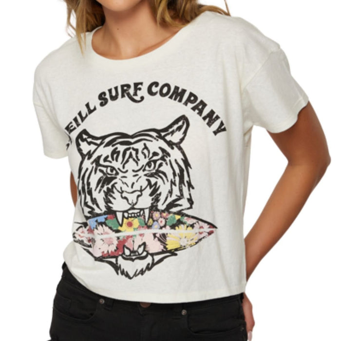O'Neill Growlin Tee in Winter White - BoardCo