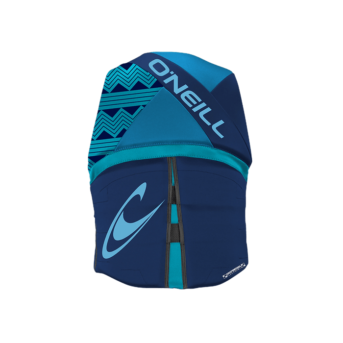 O'Neill Life Vest 2021 Women's Reactor USCG Navy/Turquoise - BoardCo