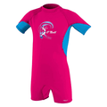 O'Neill O'Zone Toddler SS Spring Wetsuit in Watermelon/Sky/White - BoardCo