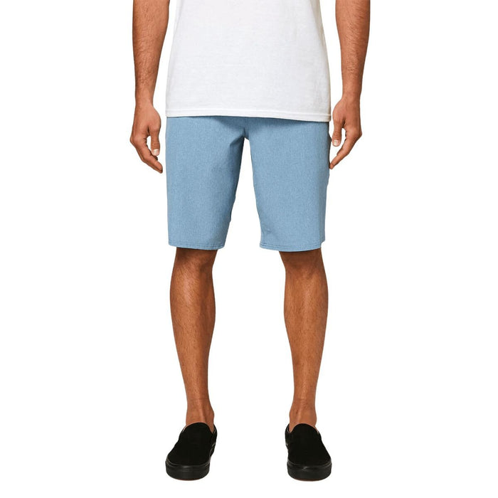 O'Neill Reserve Heather 21" Hybrid Shorts in Blue Shadow - BoardCo