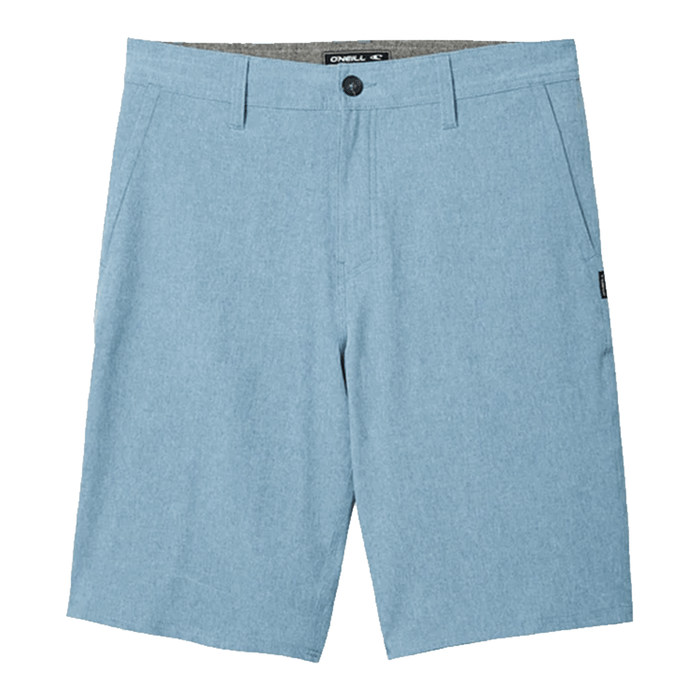 O'Neill Reserve Heather 21" Hybrid Shorts in Blue Shadow