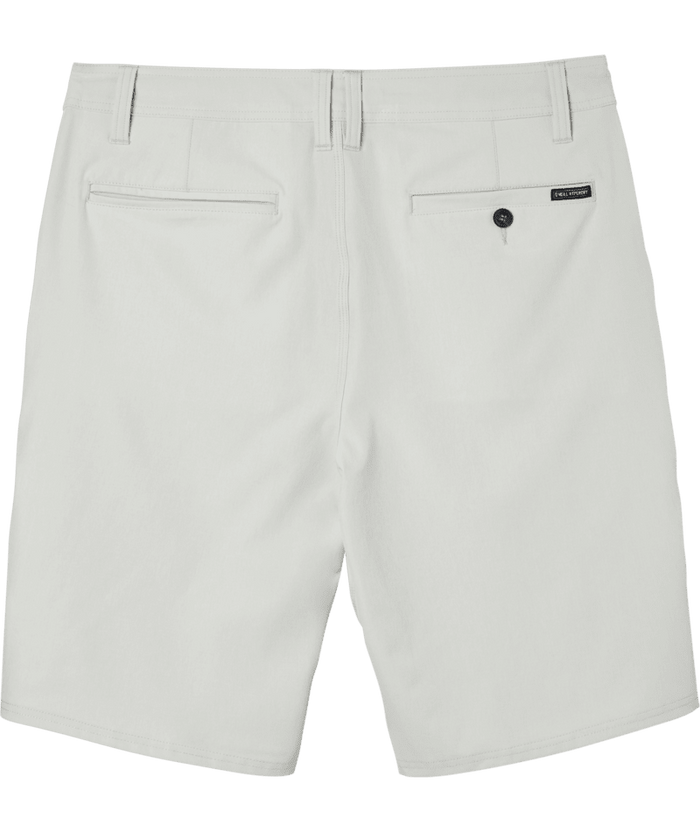 O'Neill Reserve Heather 21" Hybrid Shorts in Fog - BoardCo