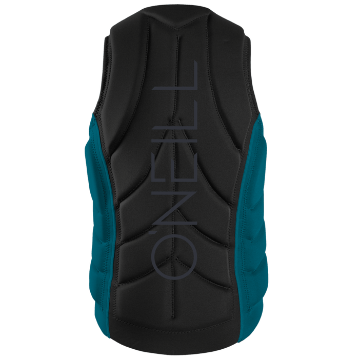 O'Neill Slasher Comp Vest in Black/Tidepool - BoardCo