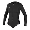 O'Neill Women's Prem L/S Surf Suit Blk/Blk/Albnyflr - BoardCo