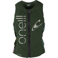 O'Neill Women's Slasher Comp Vest DKOLIVE/BAYLEN - BoardCo
