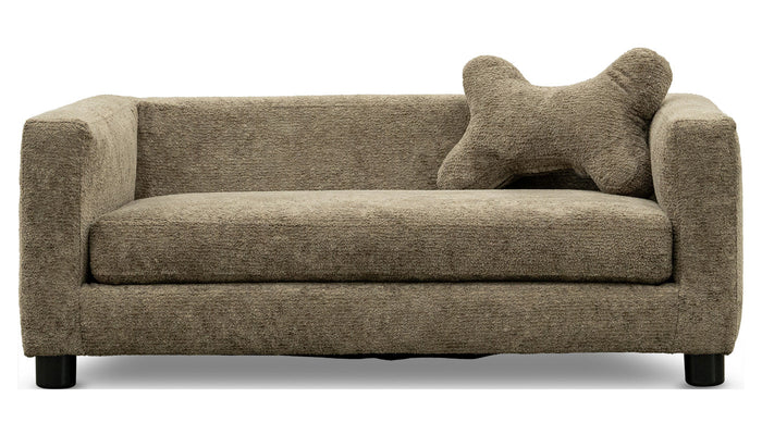 Panda Cocoa Dog Sofa with Performance Fabric