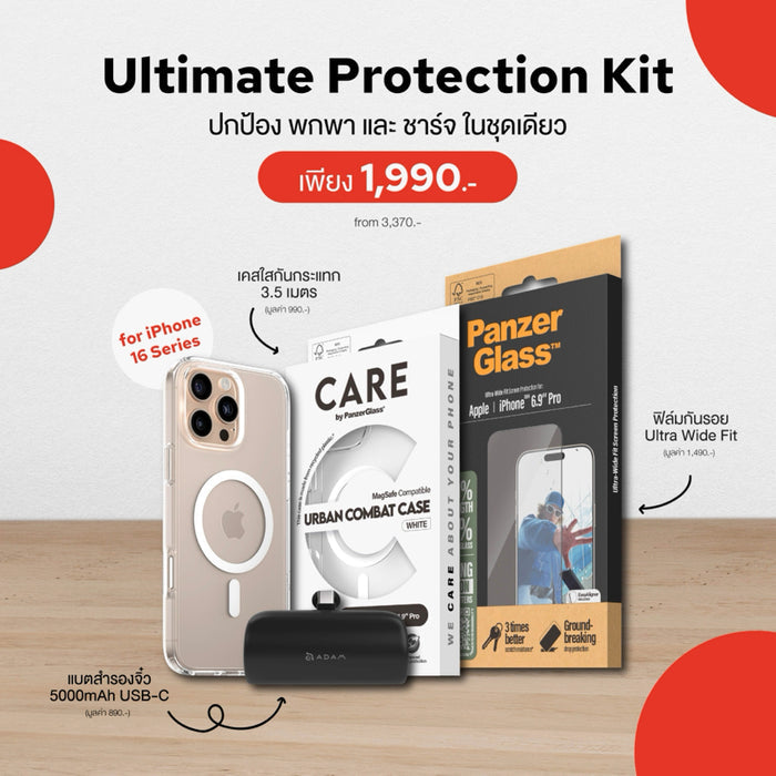Panzerglass Bundle Set for iPhone 16 Pro