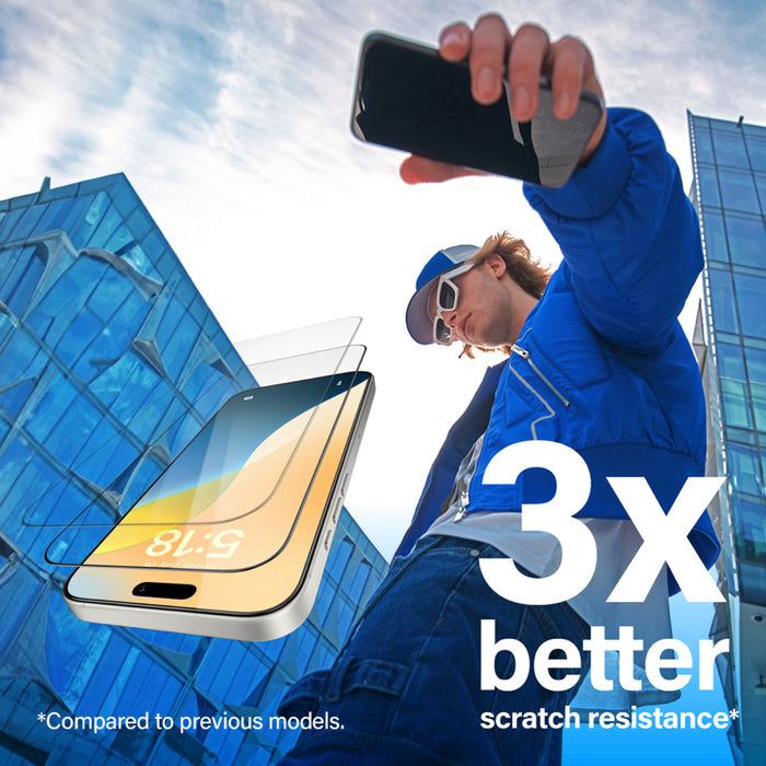 ฟิล์มกันแสงสะท้อนและกันแสงสีฟ้า Panzerglass Ultra Wide Fit  สำหรับ iPhone 16 Pro Max