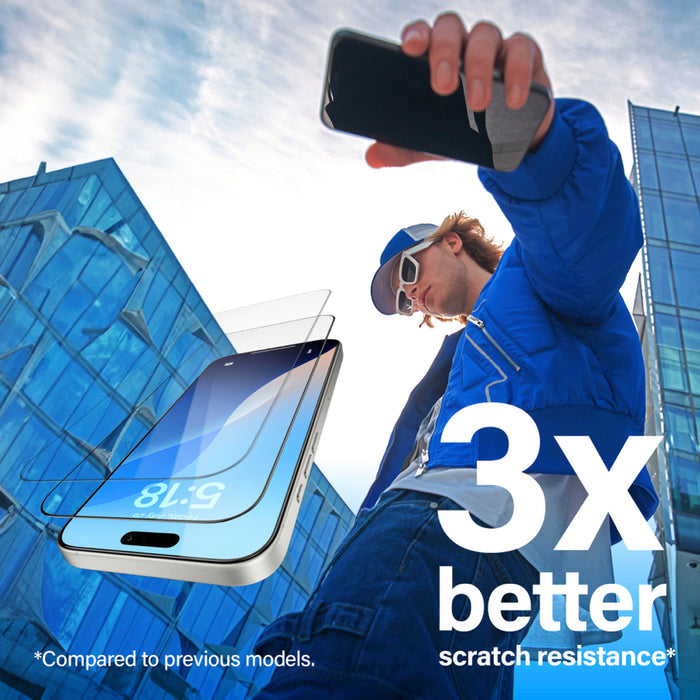 ฟิล์มกระจกกันรอย Panzerglass Ultra Wide Fit For iPhone 16 Plus