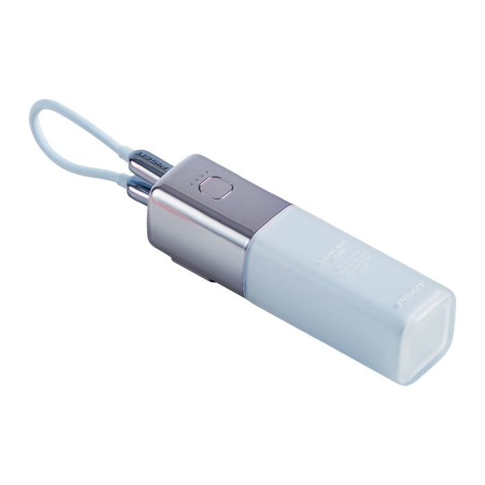 แบตเตอรี่สำรองพกพา Pisen Power GlamVolt สี Blue