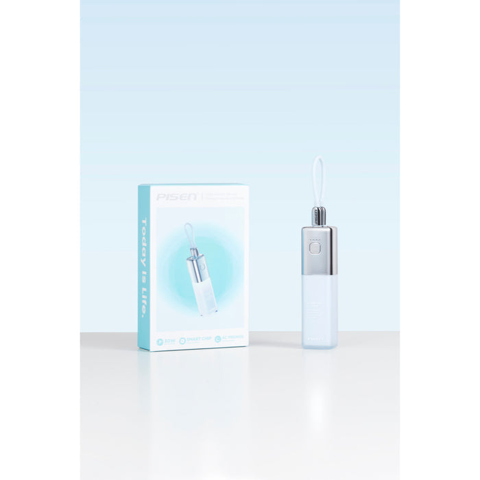 แบตเตอรี่สำรองพกพา Pisen Power GlamVolt สี Blue