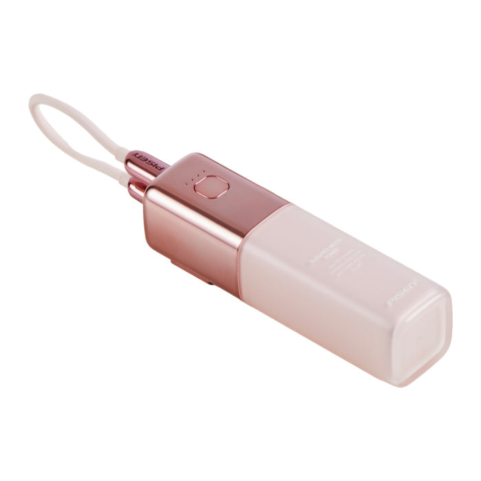 แบตเตอรี่สำรองพกพา Pisen Power GlamVolt สี Pink