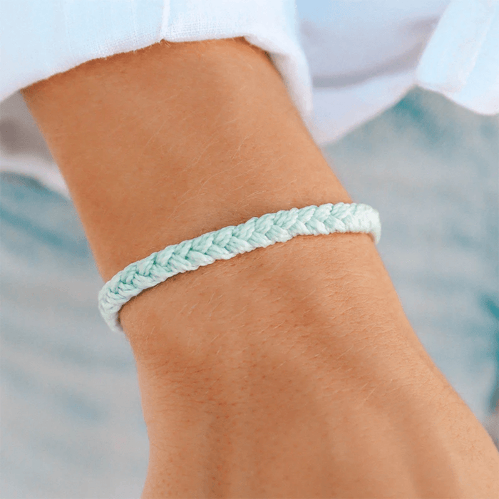 Pura Vida Braided Bracelet Winter Fresh - BoardCo