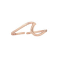 Pura Vida Wave Toe Ring in Rose Gold - BoardCo