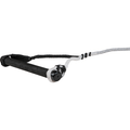 Radar BarLock 12 in. Handle 0.940 in. Diam. Ski Handle in Black / White - BoardCo