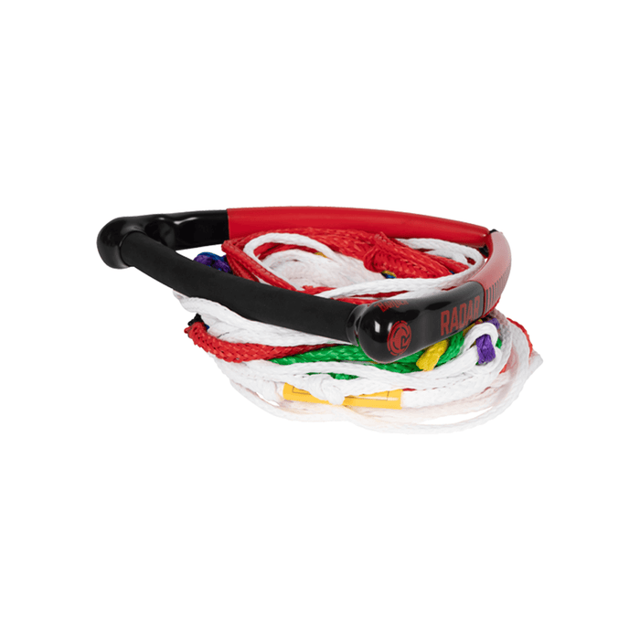 Radar Control Pkg 13 in. Arc Handle w/8-Sect. Mainline Ski Combo in Red / Black - BoardCo