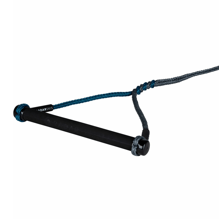 Radar Custom 12 in. Handle 1.0 in. Diam. Ski Handle in Grey / Battleship Blue - BoardCo