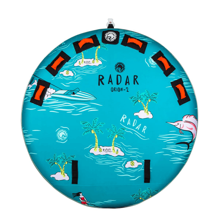 Radar Orion 2 Marshmallow Top 2 Person Tube Islands / Sea Foam / Coral - BoardCo