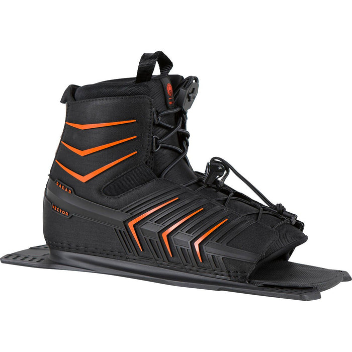 Radar Vector Rear Water Ski Binding Black / Orange 2021 - BoardCo