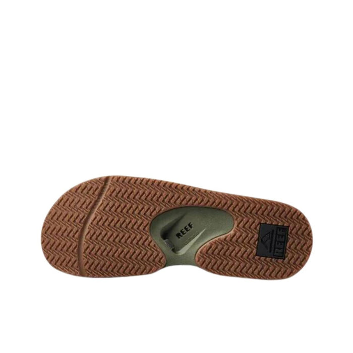Reef Fanning Slide Olive/Gum Men's Sandal - BoardCo