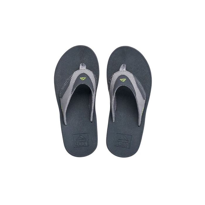 Reef Kids Fanning Grey/Volt Kids Sandal - BoardCo