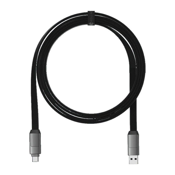 สายชาร์จ Rolling Square InCharge 6 Max Mercury ยาว 1.5 เมตร สี Gray
