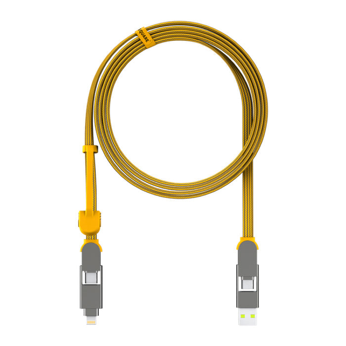 สายชาร์จ InCharge XL - Yellow ยาว 2 เมตร แบรนด์ ROLLING SQUARE