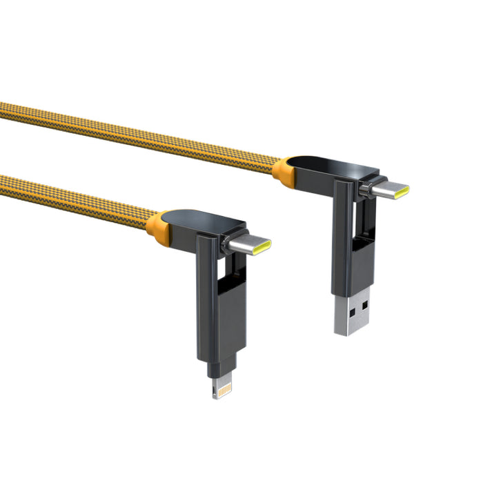 สายชาร์จ InCharge XL - Yellow ยาว 3.0 ซม. ทนทาน แบรนด์ ROLLING SQUARE