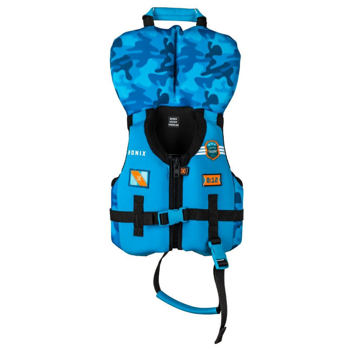 Ronix Boy's Top Grom CGA Life Jacket in Blue Camo - BoardCo