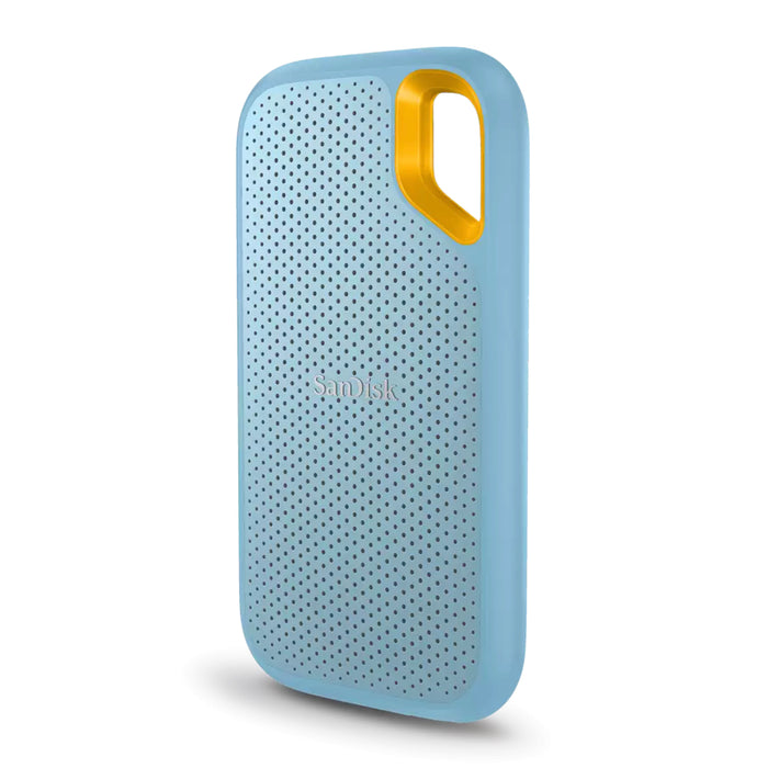 อุปกรณ์จัดเก็บข้อมูล Extreme Portable SSD E61 - SkyBlue ดีไซน์สวยงาม แบรนด์ SANDISK