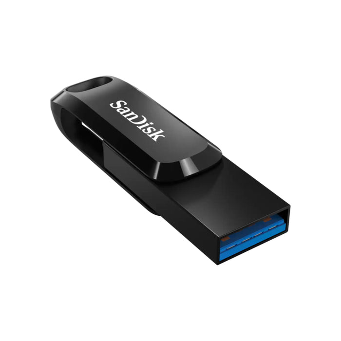 แฟลชไดรฟ์ Ultra Dual Drive Go - 128GB ดีไซน์หมุนได้ พกพาง่าย แบรนด์ SANDISK