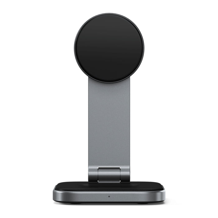 แท่นชาร์จไร้สาย Satechi 2 in 1 สี Space Gray