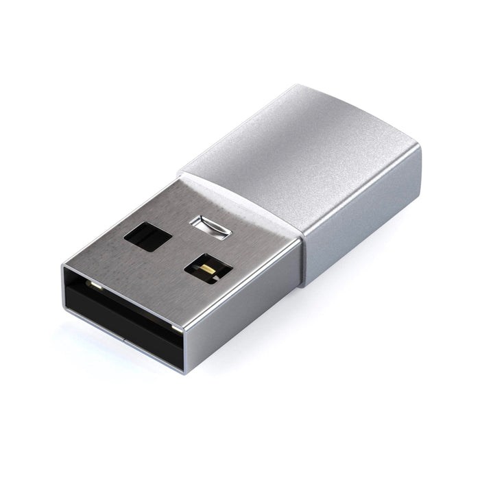 อะแดปเตอร์แปลง Satechi Type-A to Type-C สี Silver