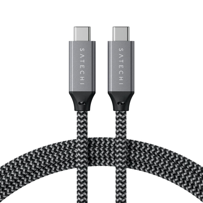 สายชาร์จ Satechi USB4 C to C Cable 80 ซม. สี Space Gray