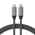 สายชาร์จ Satechi USB4 C to C Cable 80 ซม. สี Space Gray