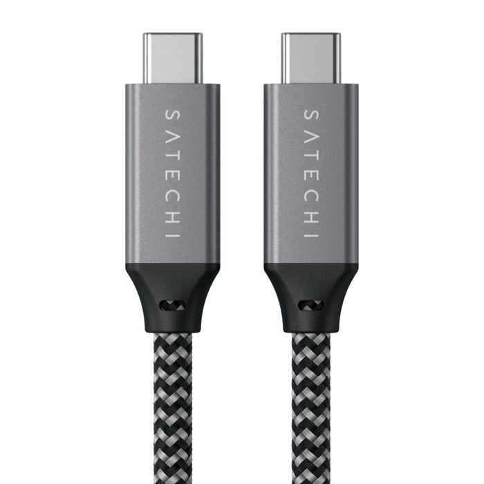 สายชาร์จ Satechi USB4 C to C Cable 80 ซม. สี Space Gray