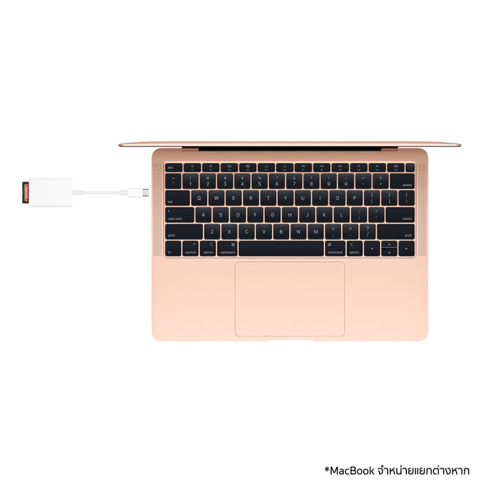 ตัวอ่านการ์ด SD ผ่าน USB-C