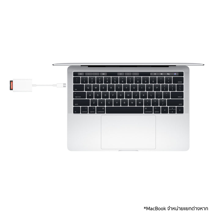 ตัวอ่านการ์ด SD ผ่าน USB-C