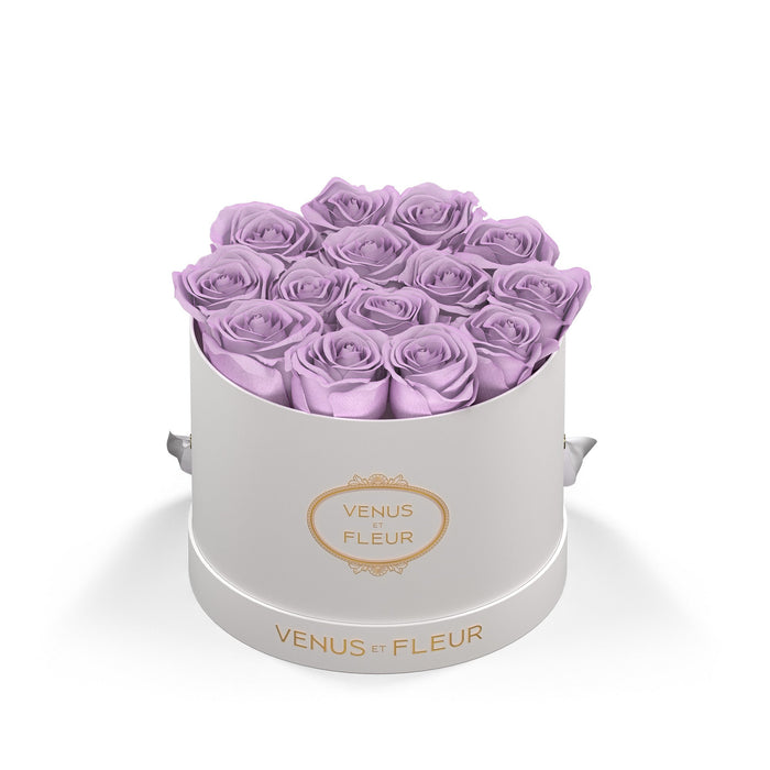 White Classic / Dusty Lavender