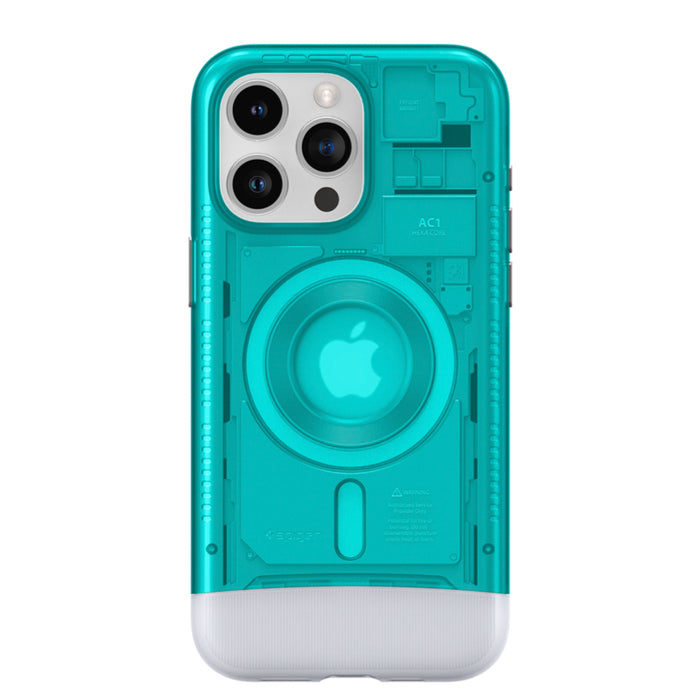 เคสกันกระแทก SPIGEN Classic C1 MagFit for iPhone 15 Pro - Bondi Blue