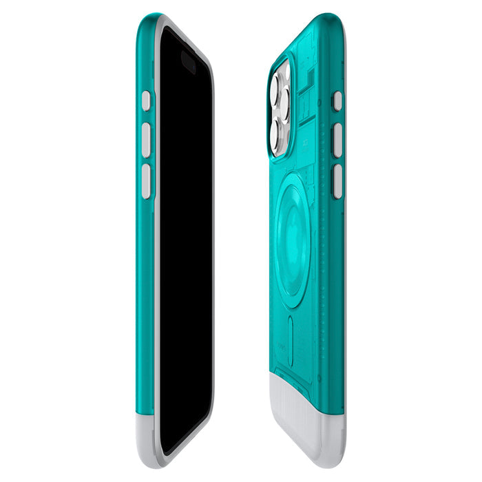 เคสกันกระแทก SPIGEN Classic C1 MagFit for iPhone 15 Pro - Bondi Blue