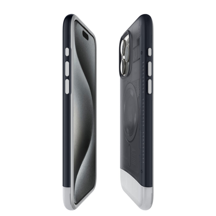 เคสกันกระแทก SPIGEN Classic C1 MagFit for iPhone 15 Pro - Graphite
