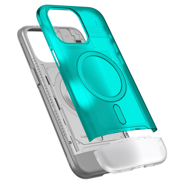 เคสกันกระแทก SPIGEN Classic C1 MagFit for iPhone 15 Pro Max - Bondi Blue