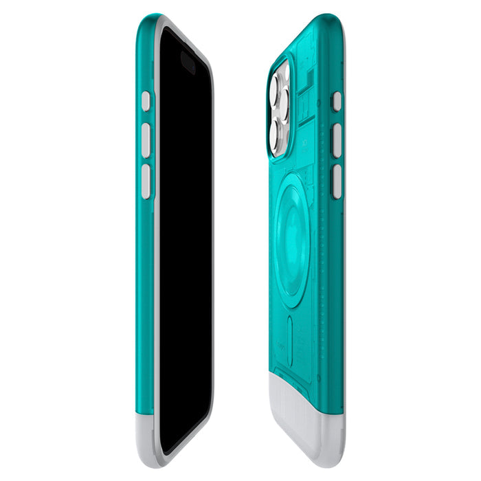 เคสกันกระแทก SPIGEN Classic C1 MagFit for iPhone 15 Pro Max - Bondi Blue